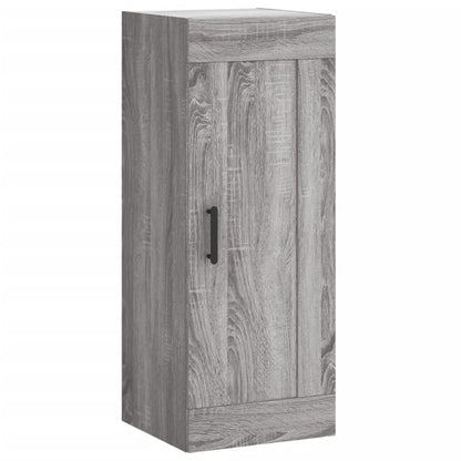 Highboard Grey Sonoma 34.5x34x180 cm Engineered Wood