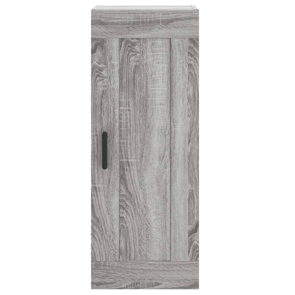 Highboard Grey Sonoma 34.5x34x180 cm Engineered Wood