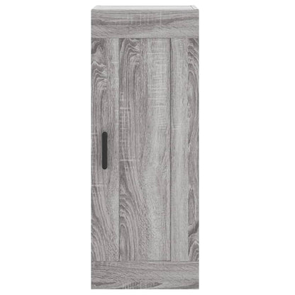 Highboard Grey Sonoma 34.5x34x180 cm Engineered Wood