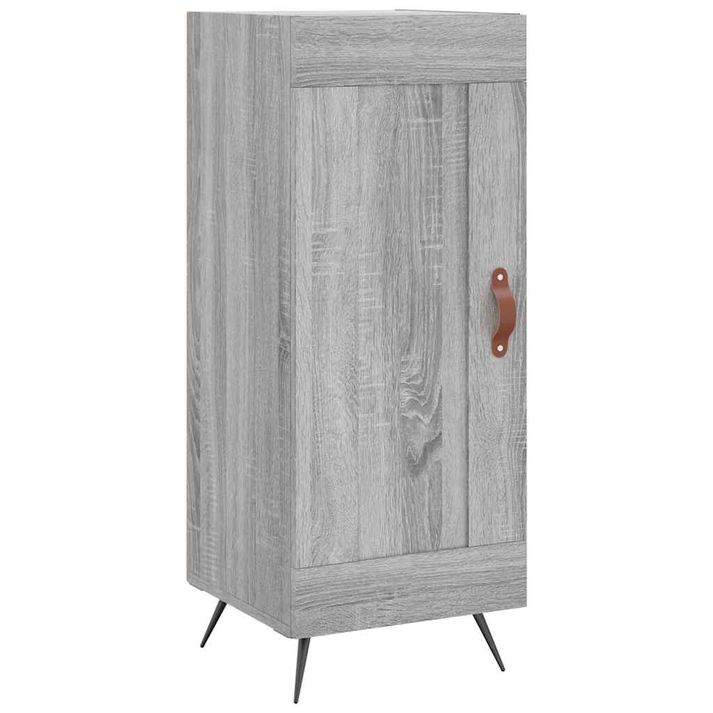Highboard Grey Sonoma 34,5x34x180 cm Engineered Wood
