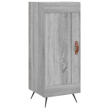 Highboard Grey Sonoma 34,5x34x180 cm Engineered Wood