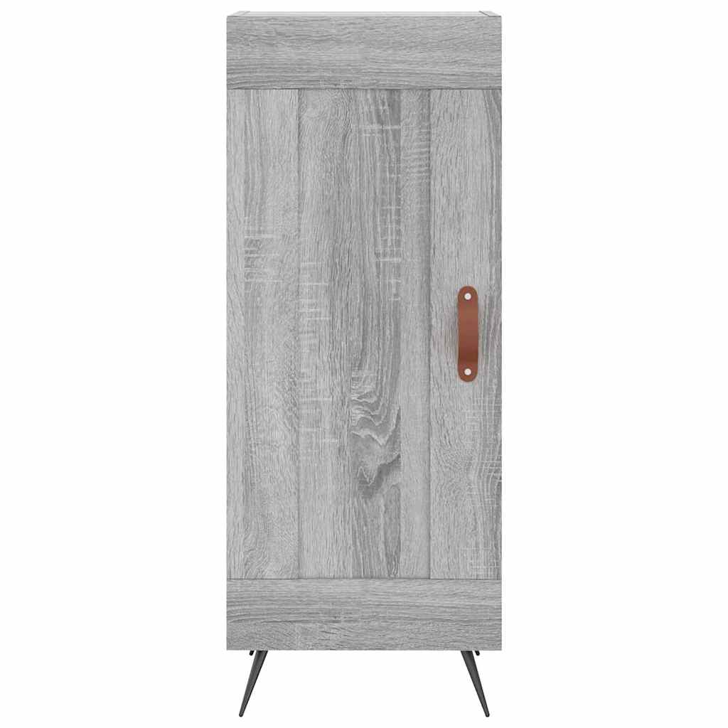 Highboard Grey Sonoma 34,5x34x180 cm Engineered Wood