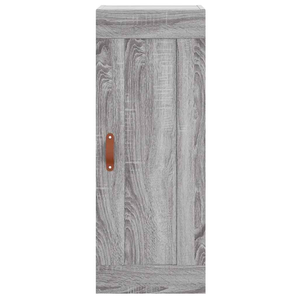 Highboard Grey Sonoma 34,5x34x180 cm Engineered Wood