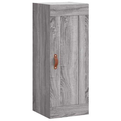 Highboard Grey Sonoma 34.5x34x180 cm Engineered Wood