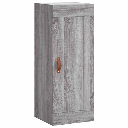 Highboard Grey Sonoma 34,5x34x180 cm Engineered Wood