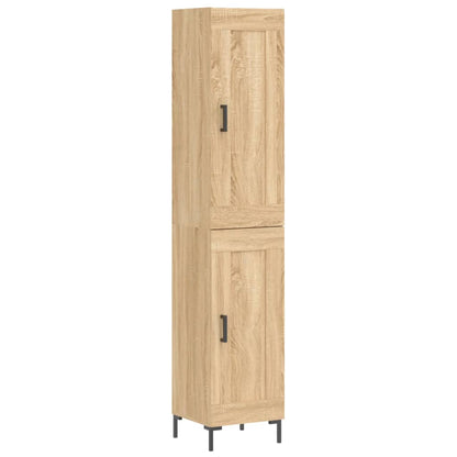 Highboard Sonoma Oak 34.5x34x180 cm Engineered Wood