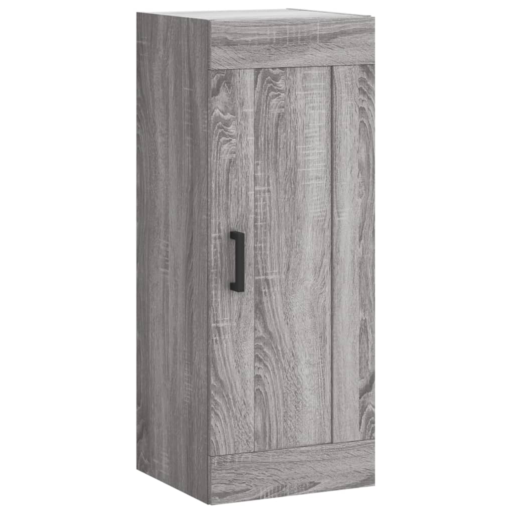 Highboard Grey Sonoma 34,5x34x180 cm Engineered Wood