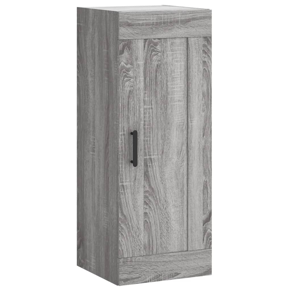 Highboard Grey Sonoma 34.5x34x180 cm Engineered Wood