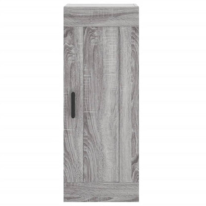 Highboard Grey Sonoma 34.5x34x180 cm Engineered Wood