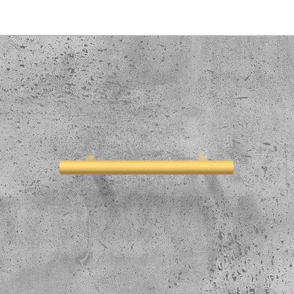 Highboard Concrete Grey 69,5x34x180 cm Engineered Wood