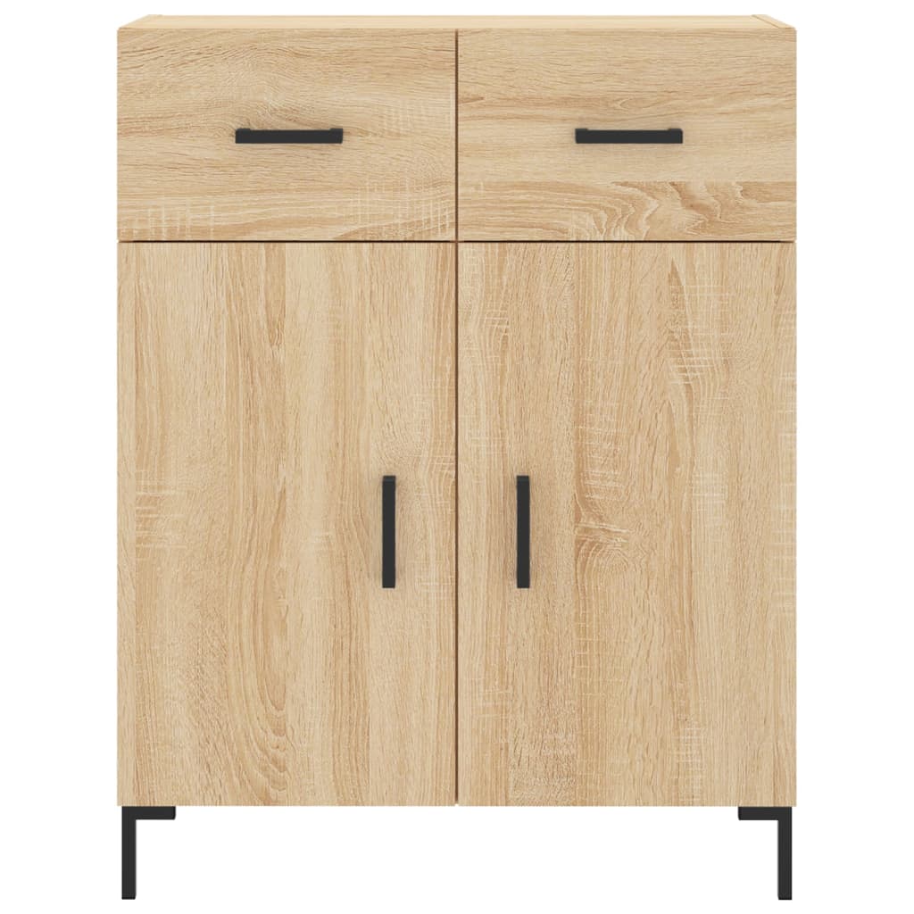 Highboard Sonoma Oak 69,5x34x180 cm Engineered Wood