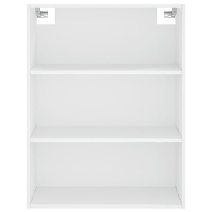 Highboard White 69.5x34x180 cm Engineered Wood