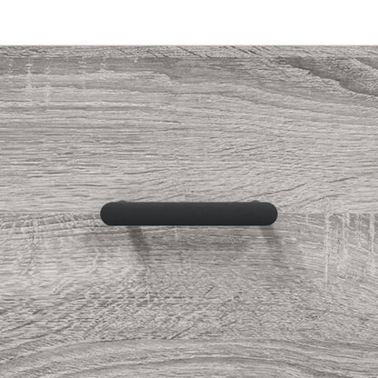 Highboard Grey Sonoma 69,5x34x180 cm Engineered Wood