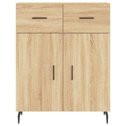 Highboard Sonoma Oak 69,5x34x180 cm Engineered Wood
