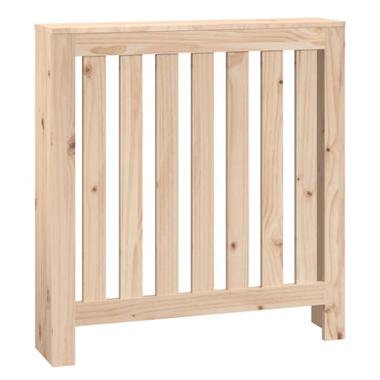 Radiator Cover 79.5x19x84 cm Solid Wood Pine