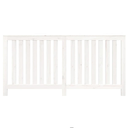 Radiator Cover White 169x19x84 cm Solid Wood Pine