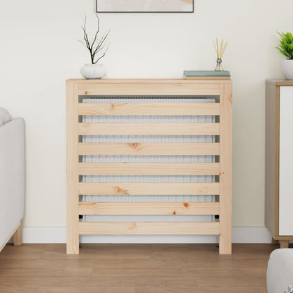 Radiator Cover 79.5x19x84 cm Solid Wood Pine
