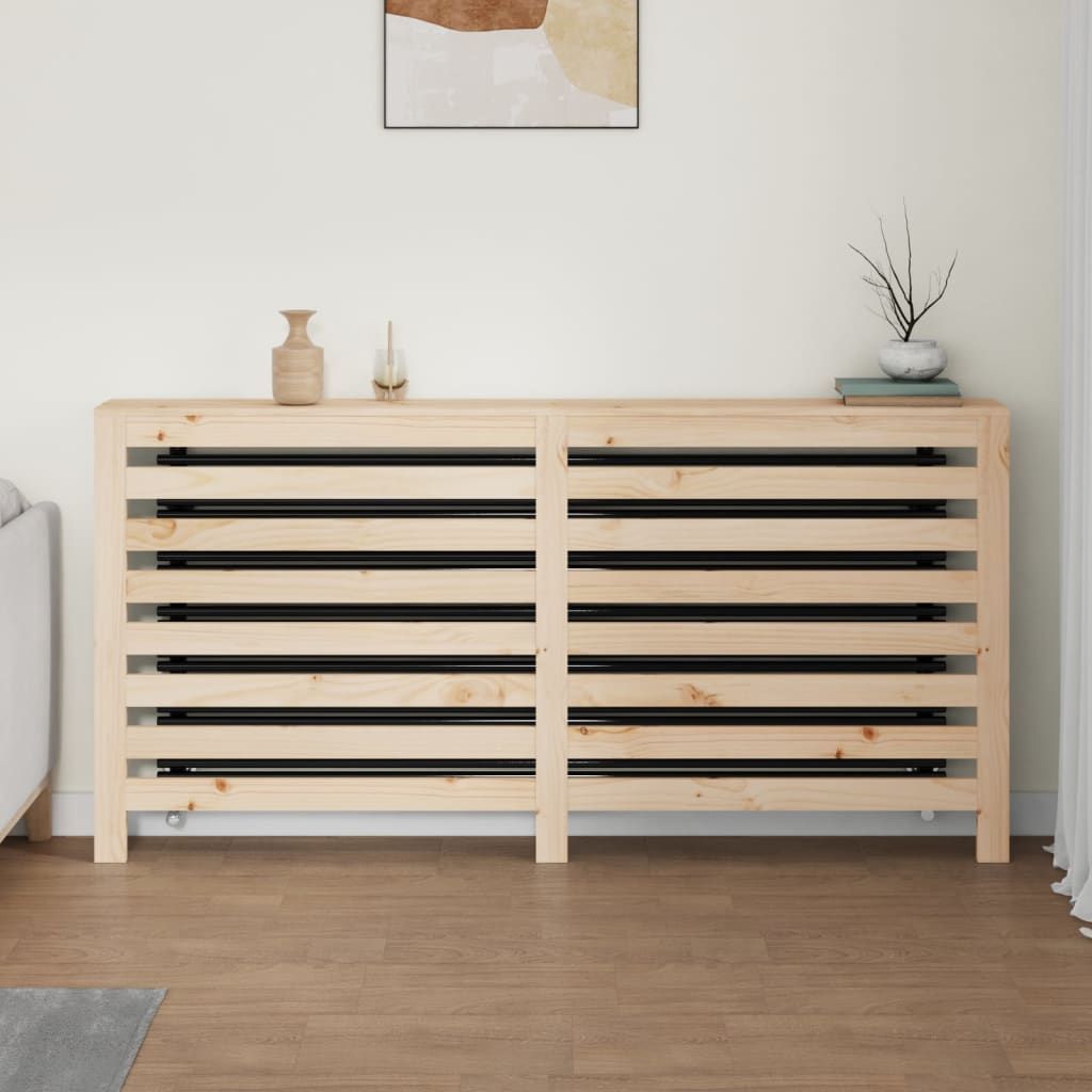 Radiator Cover 169x19x84 cm Solid Wood Pine