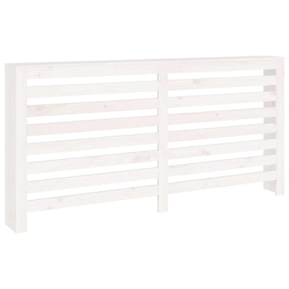 Radiator Cover White 169x19x84 cm Solid Wood Pine