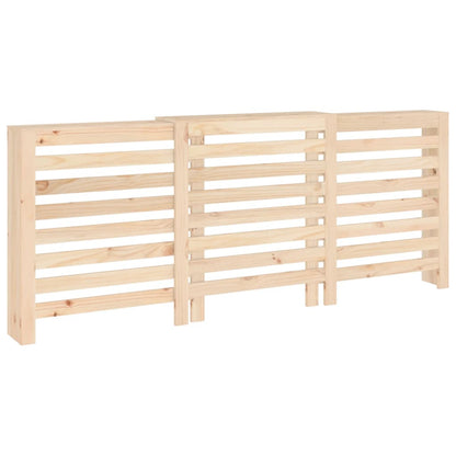 Radiator Cover 210x21x85 cm Solid Wood Pine