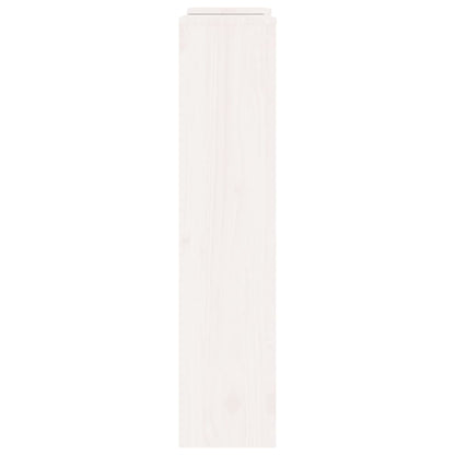 Radiator Cover White 210x21x85 cm Solid Wood Pine