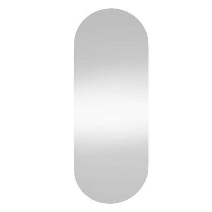 Wall Mirror 20x50 cm Glass Oval