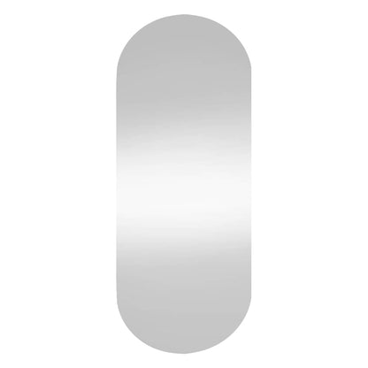 Wall Mirror 35x80 cm Glass Oval