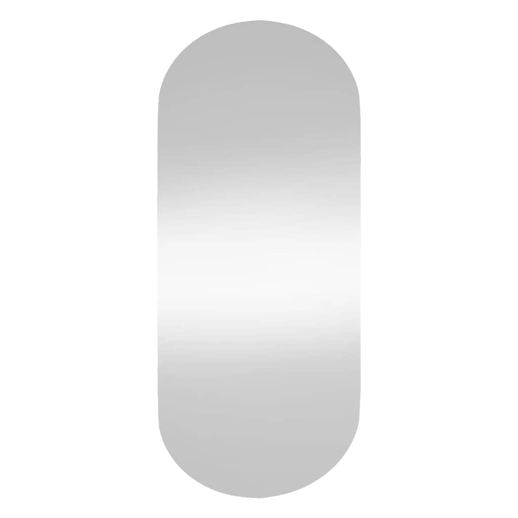 Wall Mirror 45x100 cm Glass Oval