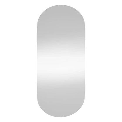Wall Mirror 45x100 cm Glass Oval