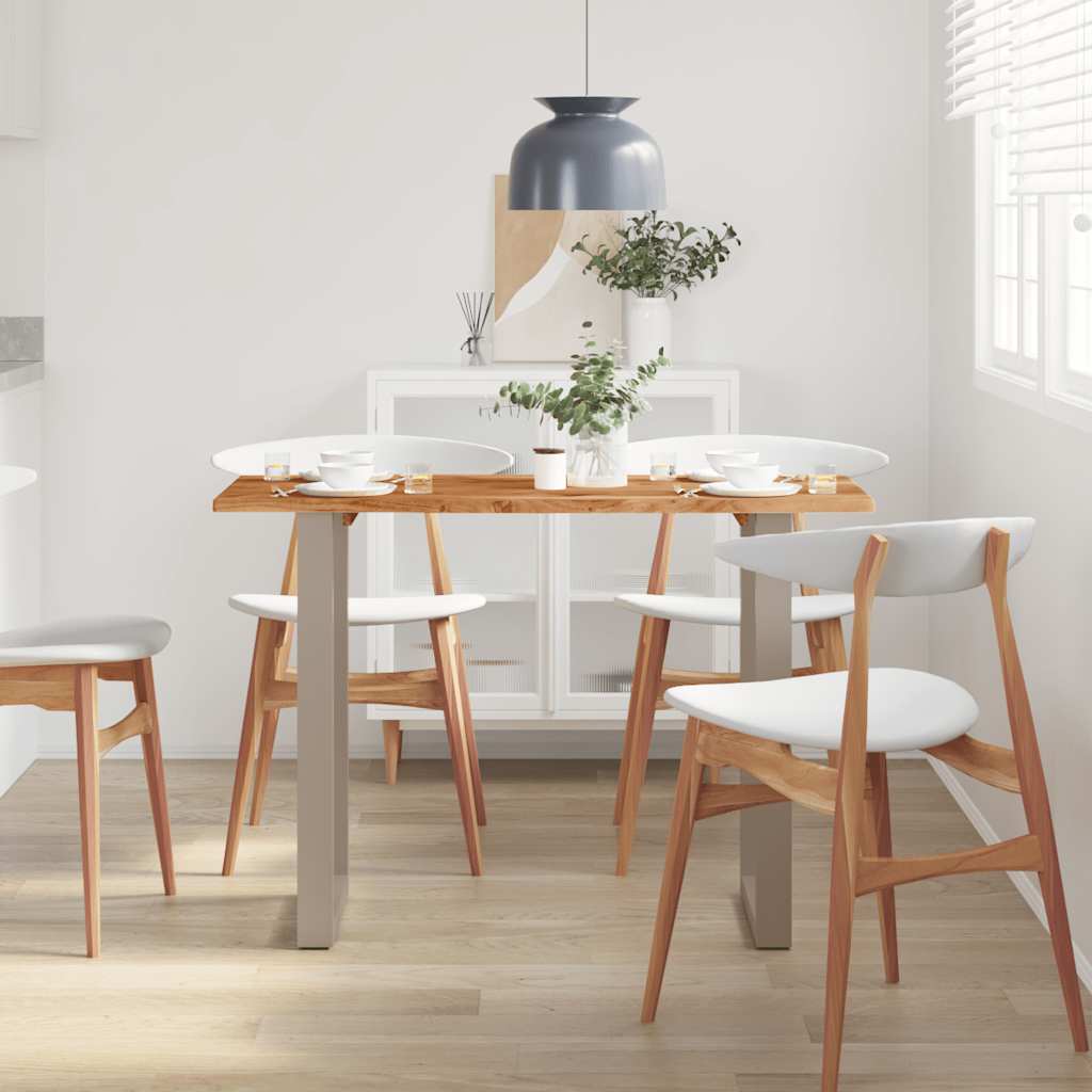 Dining Table 110x50x76 cm Solid Wood Acacia