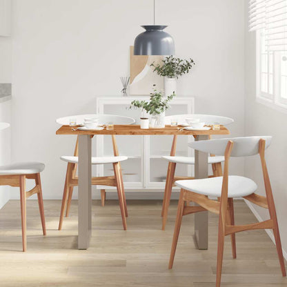 Dining Table 110x50x76 cm Solid Wood Acacia