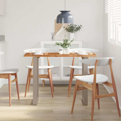 Dining Table 110x50x76 cm Solid Wood Acacia