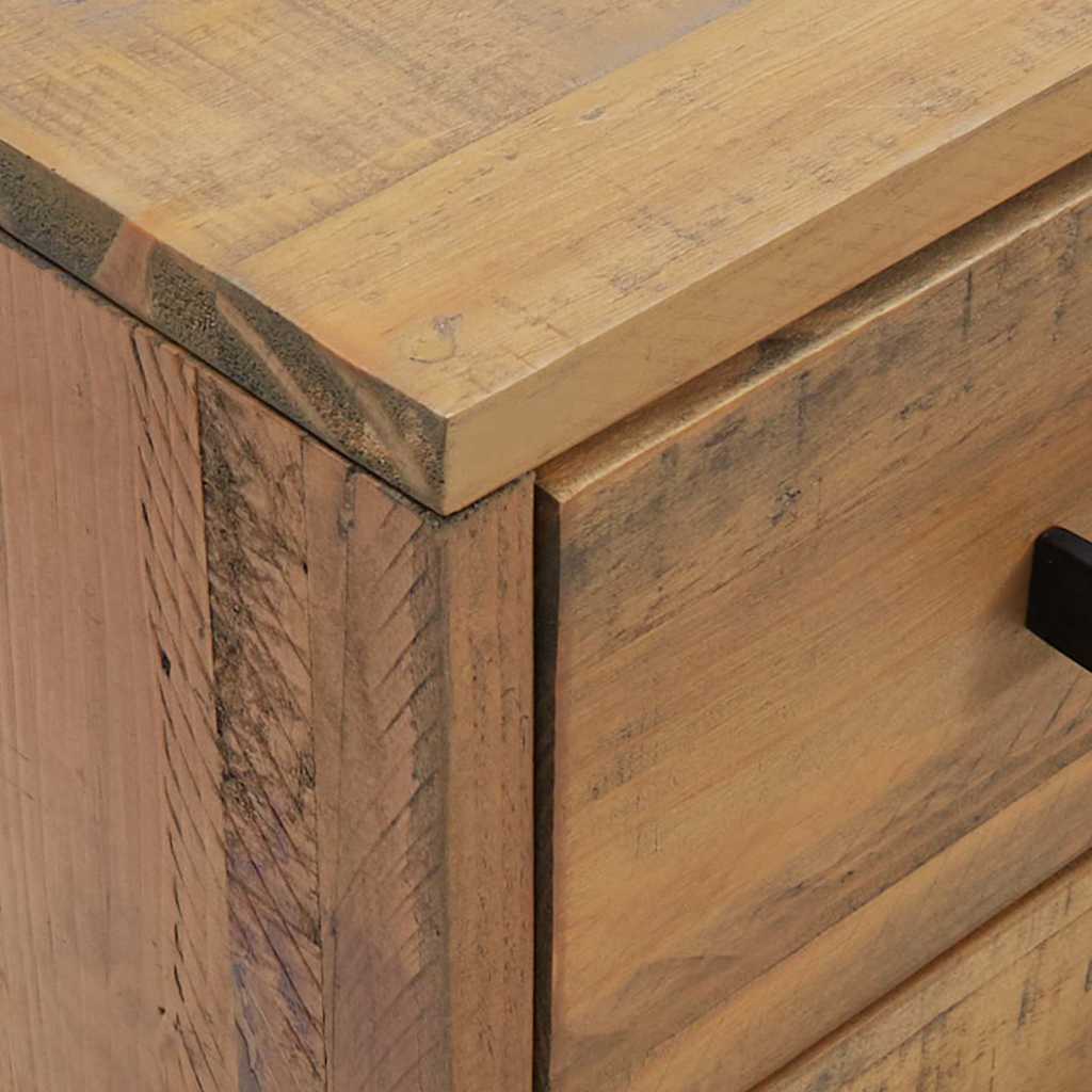 3120338 vidaXL Bedside Cabinets 2 pcs 36x30x45 cm Solid Wood Pine