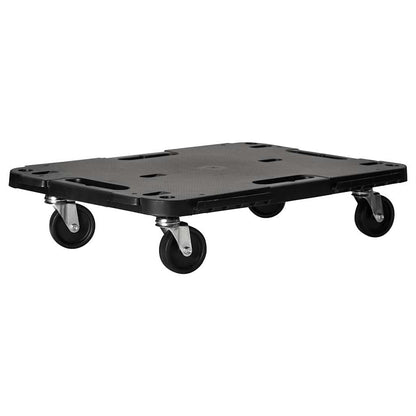 Transport Trolleys 3 pcs Black 58x38x12 cm Polypropylene