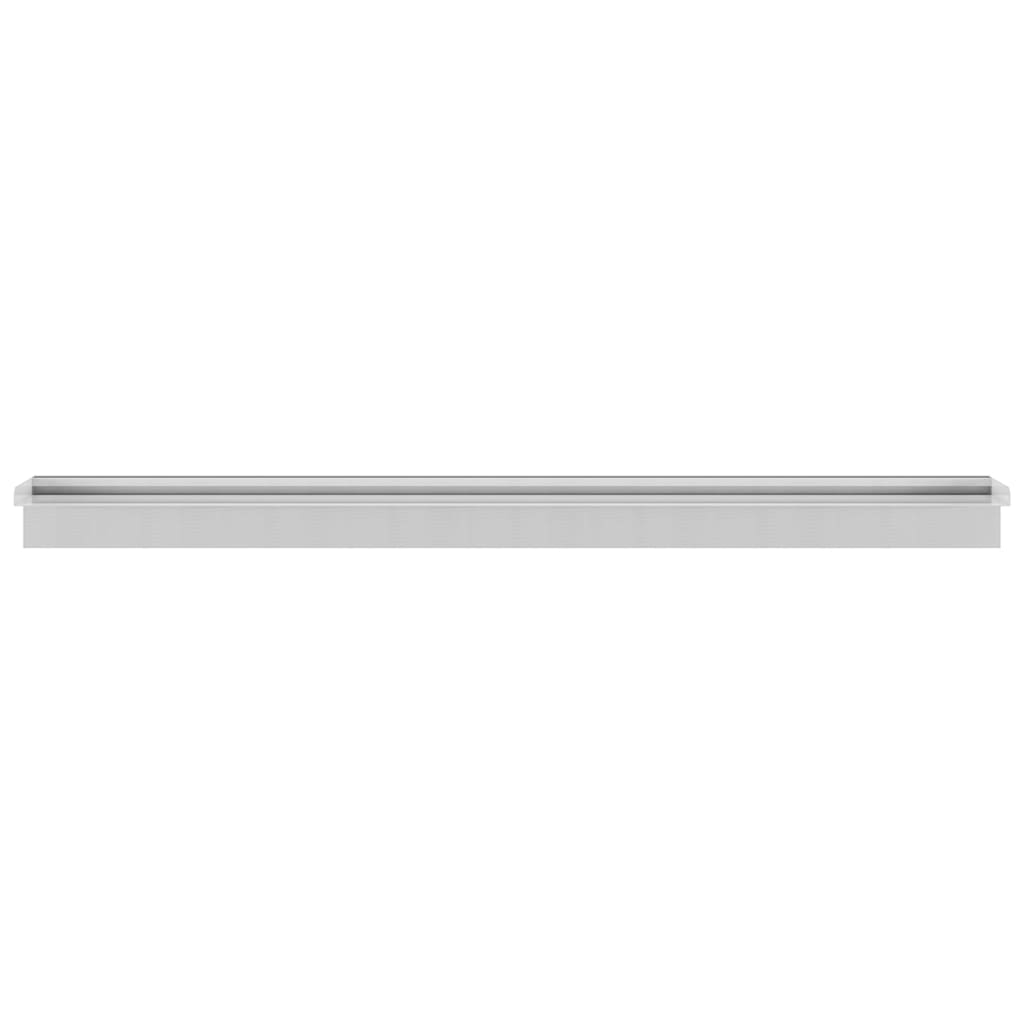 Rectangular Waterfall Pool Fountain Stainless Steel 110 cm