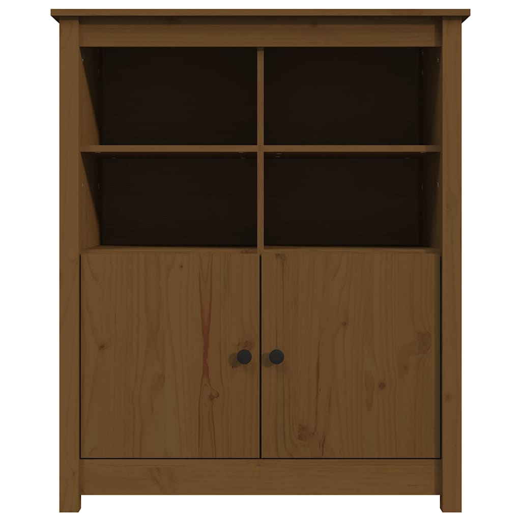 Sideboard Honey Brown 83x41.5x100 cm Solid Wood Pine