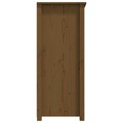 Sideboard Honey Brown 83x41.5x100 cm Solid Wood Pine
