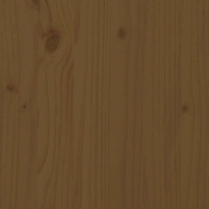 Sideboard Honey Brown 83x41.5x100 cm Solid Wood Pine
