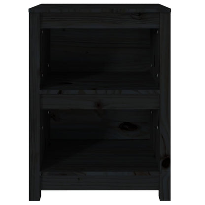 Book Cabinet | Black | Solid pine wood | Compact | Book Cabinet
