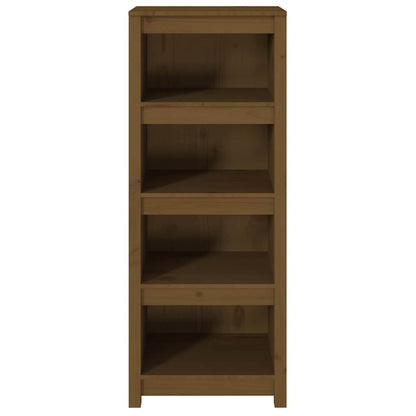 Book Cabinet Honey Brown 50x35x125,5 cm Solid Wood Pine
