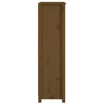 Book Cabinet Honey Brown 50x35x125,5 cm Solid Wood Pine