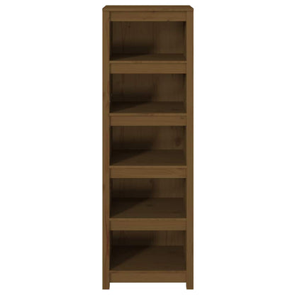 Book Cabinet Honey Brown 50x35x154 cm Solid Wood Pine