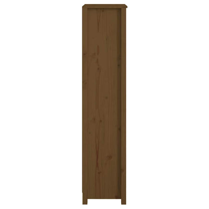 Book Cabinet Honey Brown 50x35x154 cm Solid Wood Pine