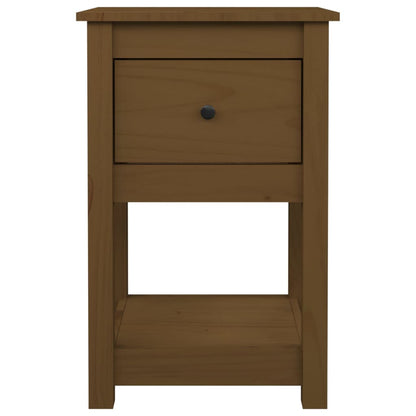Bedside Cabinets 2 pcs Honey Brown 40x35x61.5cm Solid Wood Pine