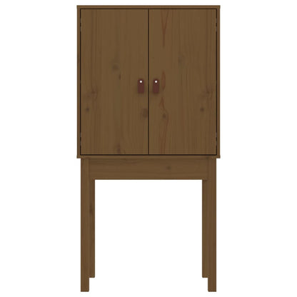 Highboard Honey Brown 60x40x120 cm Solid Wood Pine