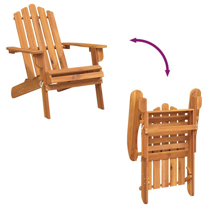 Garden Adirondack Chairs 2 pcs Solid Wood Acacia