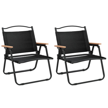 Camping Chair | Set of 2 | Black