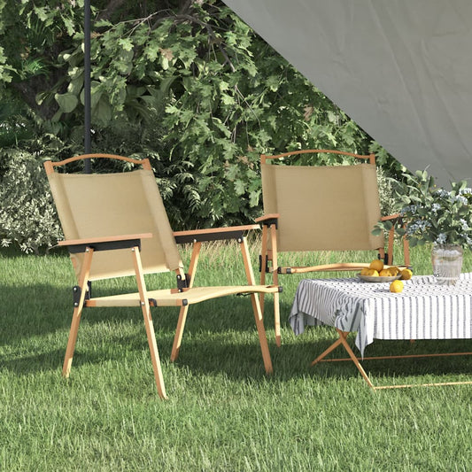 Camping Chair | Set of 2 | Beige