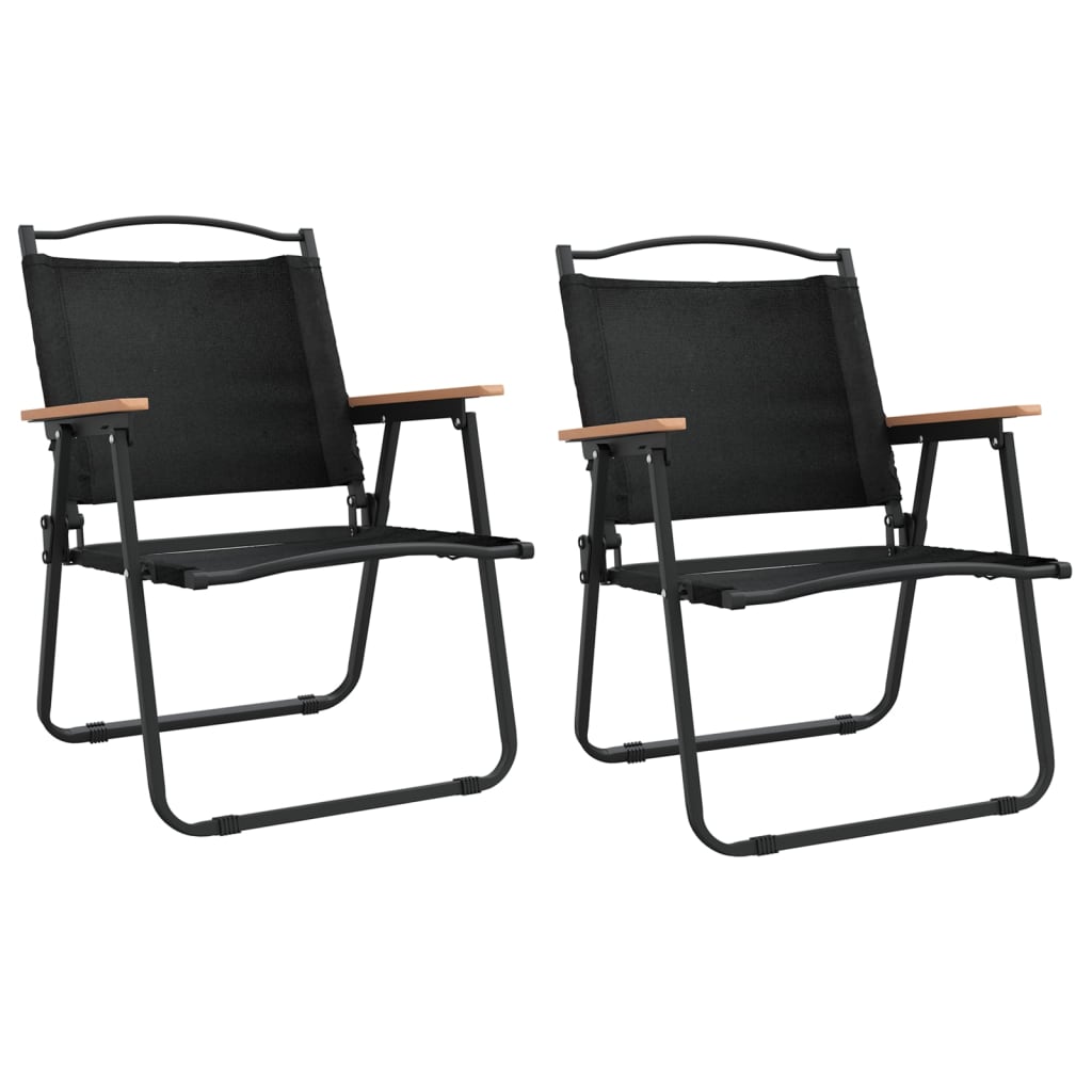 Camping Chair | Set of 2 | Black