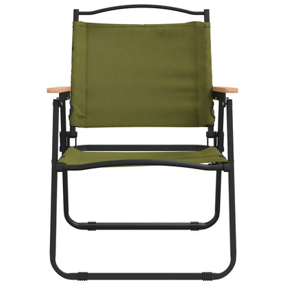 Camping Chair | Set of 2 | Green | 500D Oxford fabric with PE coating